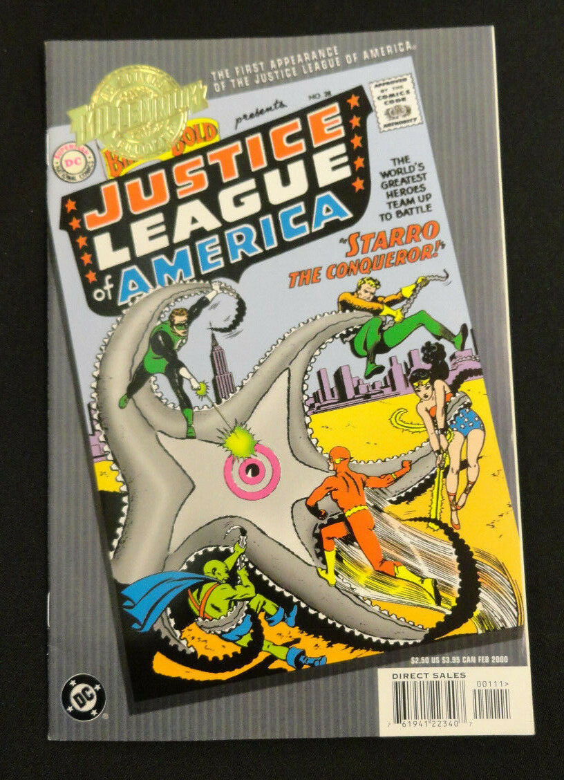 Brave and the Bold Vol. 1 #28 Millenium Edition 1st Appearance Justice  League