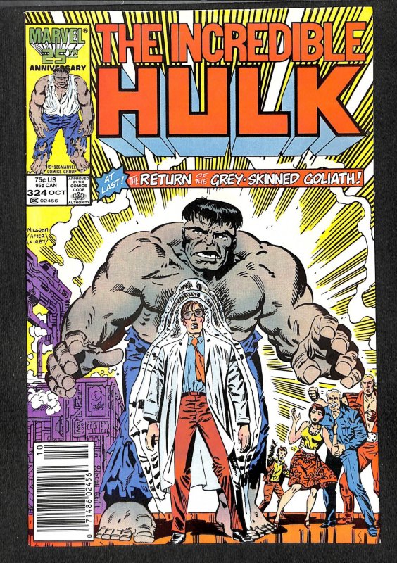 Incredible Hulk (1968) #324 FN 6.0 Marvel Comics