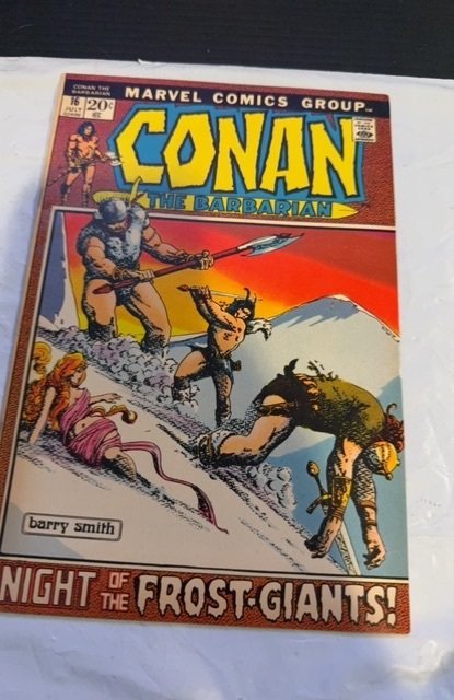 Conan the Barbarian #16 (1972)Barry Windsor smith art