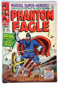 Marvel Super-Heroes #16 Iron Man Doctor Strange Captain America Marvel (1968) VG
