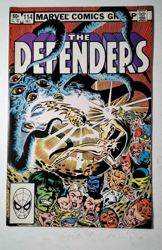 The Defenders #114 (1982) Marvel Comic Book J757