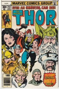 Thor(vol. 1)# 262  The Death of Odin ?