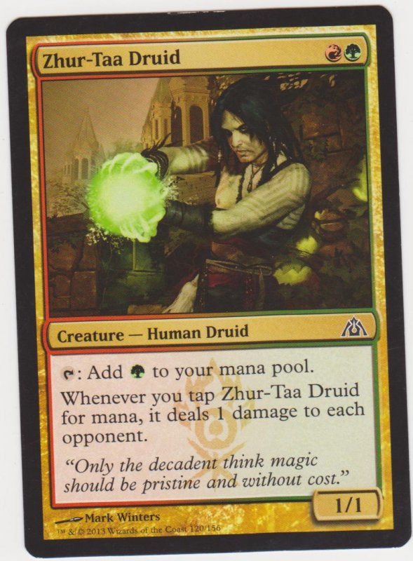 Magic the Gathering: Dragon Maze - Zhur-Taa Druid