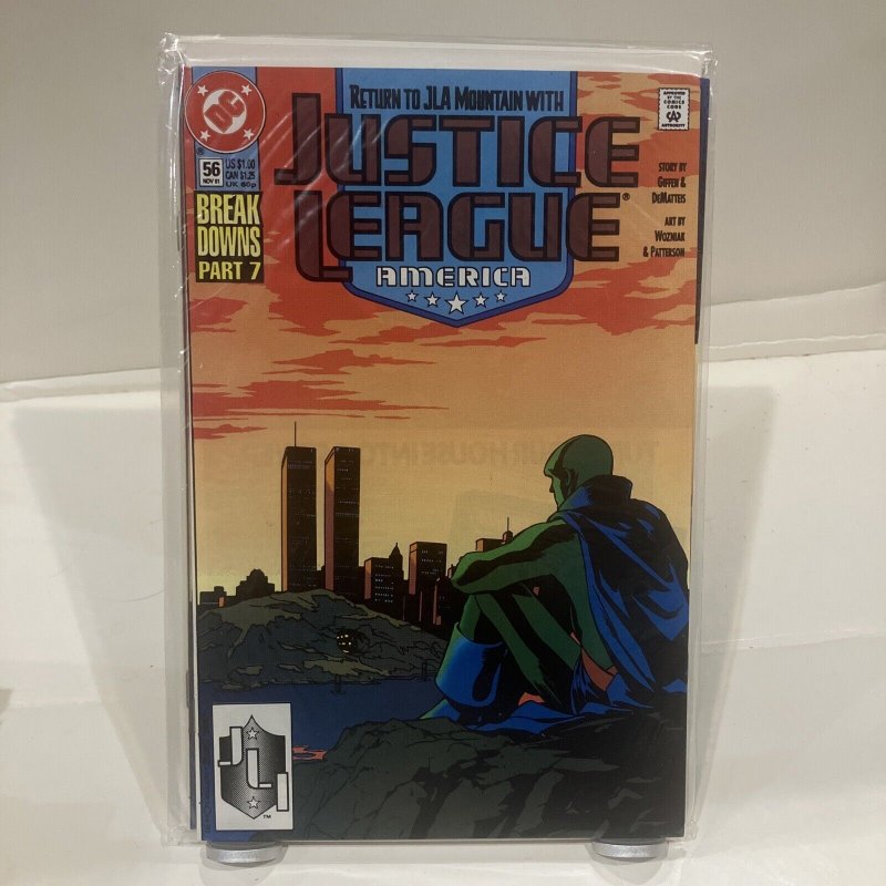 Justice League America #56 1991 DC Comics Comic Book