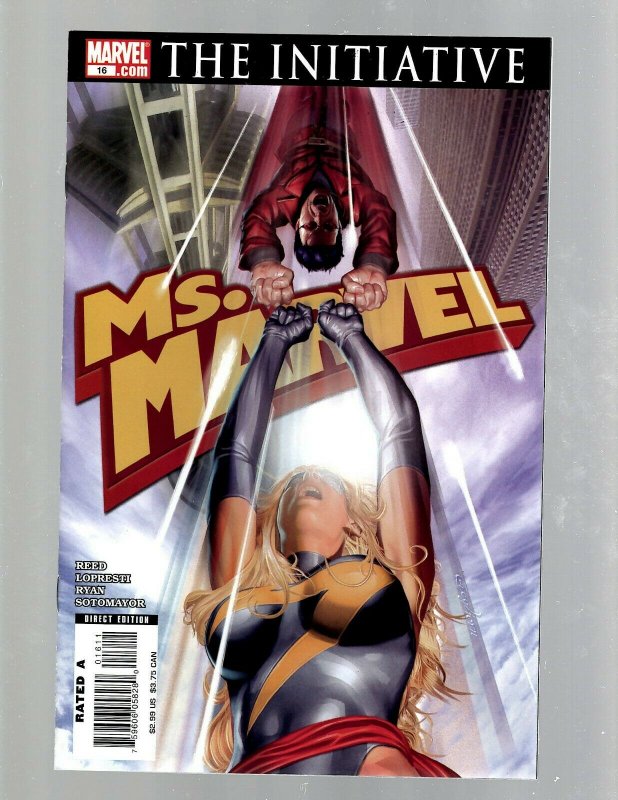 Lot Of 10 Ms. Marvel Comic Books #9 10 11 12 13 14 15 16 17 18 Avengers Hulk EK9