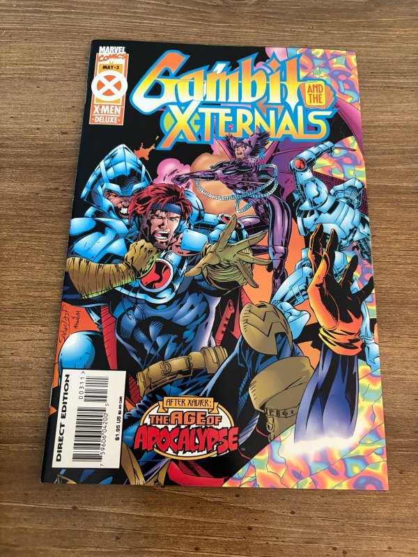 Lot Of 4 Gambit & The Externals Marvel Comic Books # 1 2 3 4 VF-NM 17 J458