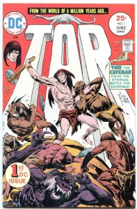 TOR #1-JOE KUBERT ART-DC Comics 1975 VF/NM