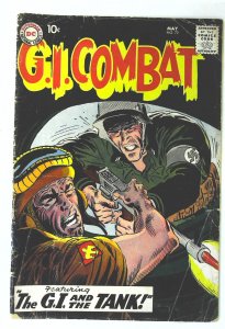 G.I. Combat (1957 series)  #72, VG- (Actual scan)