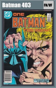 Batman 403 (1987) FN/VF DC Comics