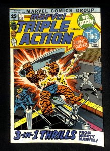 Marvel Triple Action #1 Doctor Doom Silver Surfer Fantastic Four!