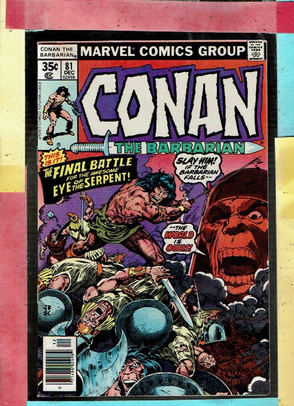 CONAN THE BARBARIAN 81