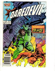 10 Daredevil Marvel Comic Books # 229 230 231 232 233 234 235 236 237 238 CR37