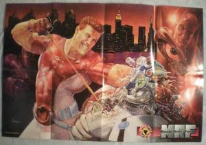 MAGNUS ROBOT FIGHTER Promo poster, 30x20, 1996, Unused, more Promos in store