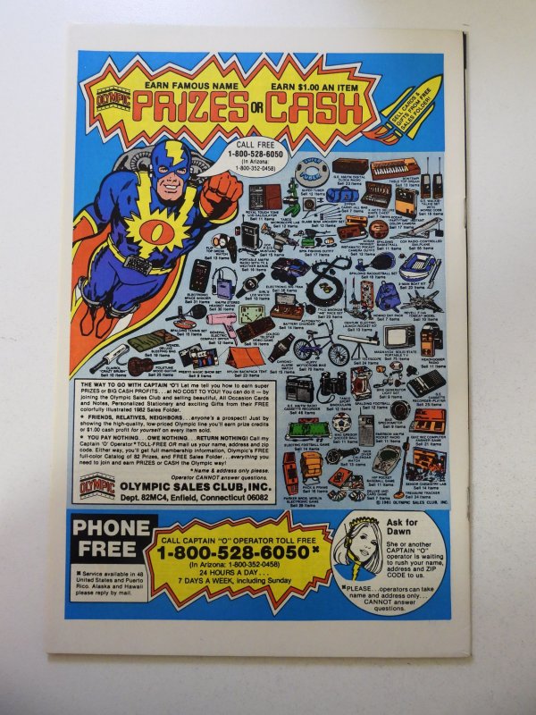 Marvel Super Hero Contest of Champions #2 (1982) VF- Condition