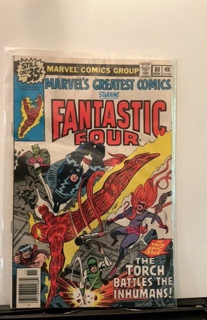 Lot of 2 Marvel's Greatest Comics #79,80 (1978)
