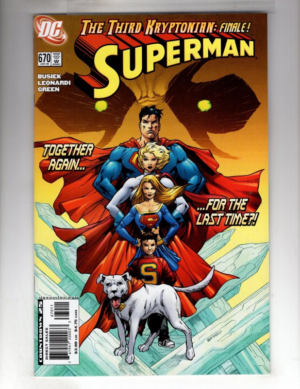 Superman #670 (2008)  / GMA2