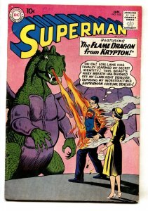 SUPERMAN #142--comic book--1961--BATMAN--SUPERGIRL--DC