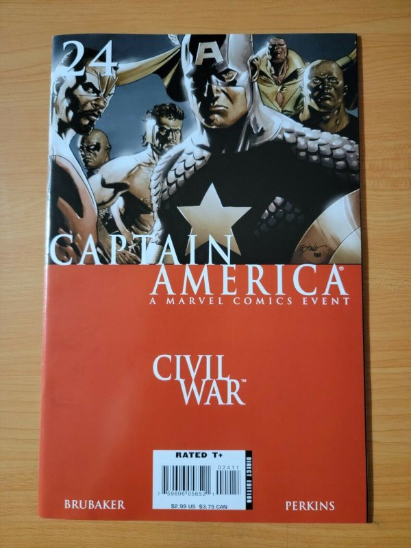 Captain America #24 ~ NEAR MINT NM ~ 2007 Marvel Comics