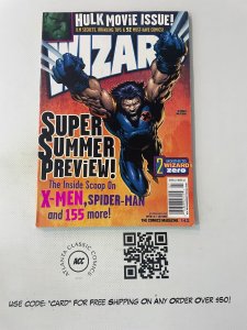 Wizard Comic Book Magazine #142 Wolverine Hulk X-Men Spider-Man 2003 2 J227