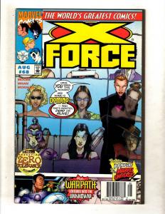 Lot Of 12 X-Force Marvel Comic Books # 56 57 58 59 60 61 62 64 65 66 67 68 J360