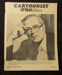 1979 CARTOONIST PROFILES #42 VF Stan Drake