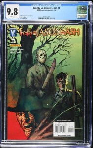 Freddy vs Jason vs Ash #1-6 CGC 9.8 Freddy Krueger J Scott Campbell Cvr 2 3 4 5