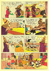 FOUR COLOR #275 DONALD DUCK in Ancient Persia (May1950) 8.0 VF  Carl Barks!