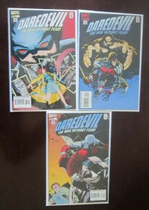 Daredevil comic lot from #300 end #342 all 27 different books 8.0 VF (1992)