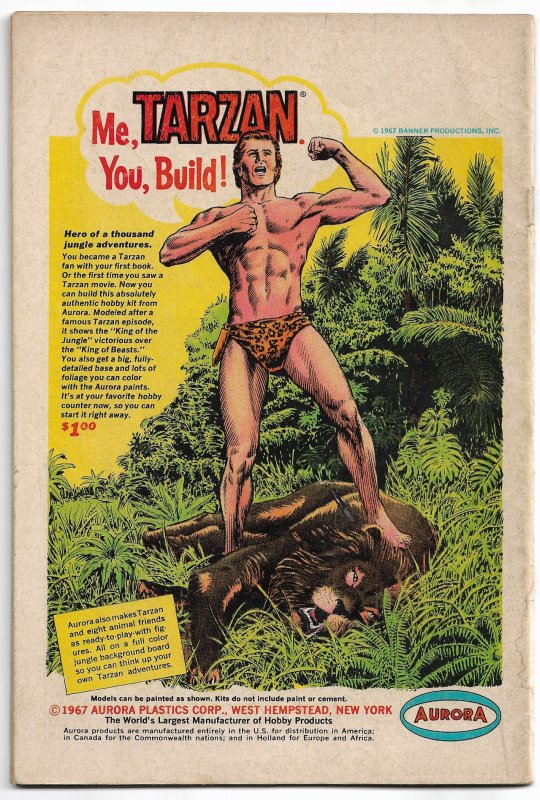 Aquaman #36 (VG) Silver Age 1967