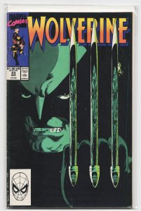 Wolverine #23 Direct Edition (1990) Wolverine