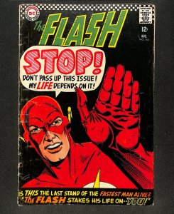 Flash #163 Infantino Cover Art! Silver Age!