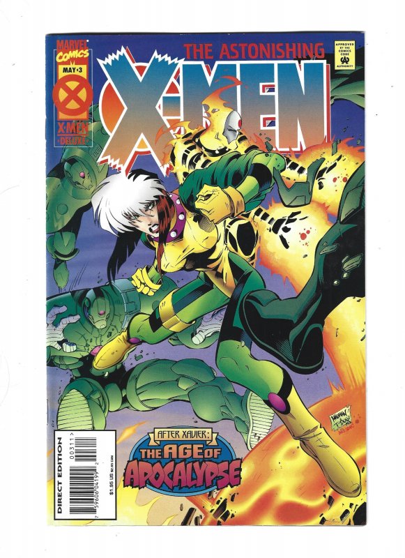 Astonishing X-Men #1 through 4 (1995) Complete