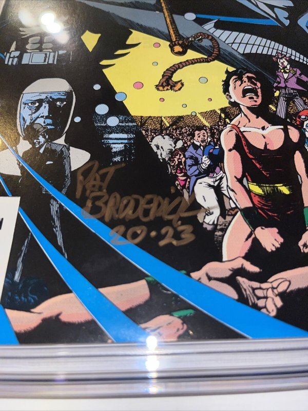 Batman (1989) # 436 (CGC 9.2 SS) Signed Pat Broderick • 1st App Tim Drake