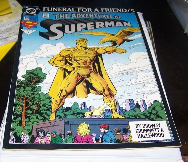 Adventures of Superman #499 (Feb 1993, DC) funeral for a friend pt 5