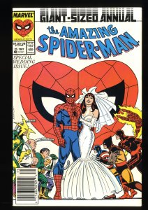 Amazing Spider-Man Annual #21 Newsstand Variant