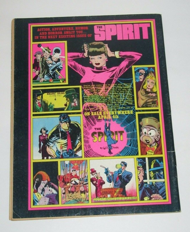 The Spirit #1 April 1974 Warren Magazine FN/VF