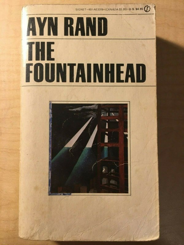 3 Books Ayn Rand The Fountainhead Lucifer's Hammer The First American MFT2