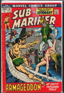 Sub-Mariner #51 (1972) Namor the Sub-Mariner