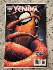 Venom # 17 NM Marvel Comic Book Spider-Man Twist Part 4 Carnage 1st Print J599