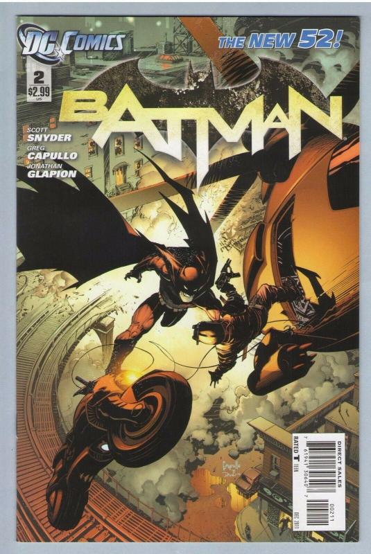 Batman V2 2 Dec 2011 NM- (9.2)