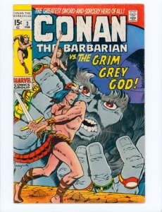 Conan the Barbarian #3 (1971)