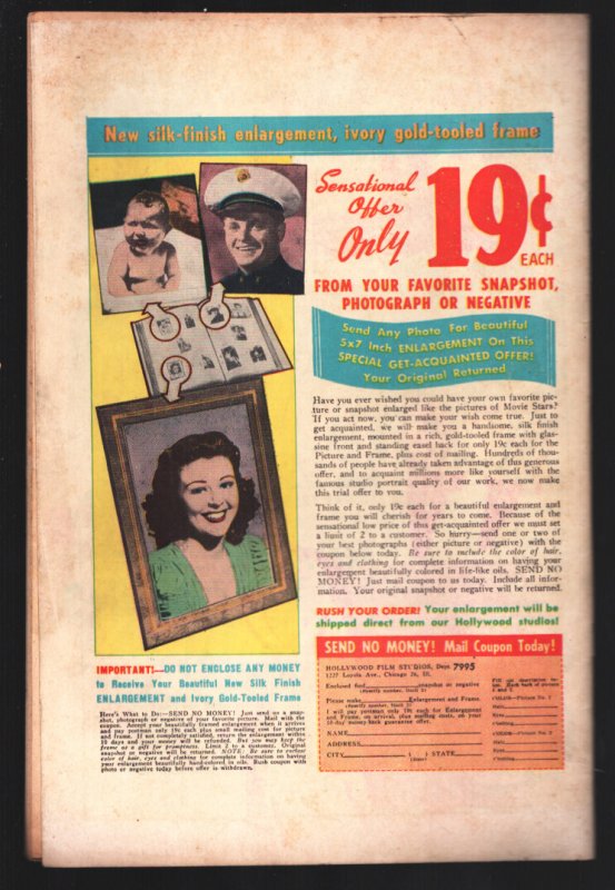 Little Max #7 1950-Merry-Go-Round cover-Joe Palooka& Humphrey appear