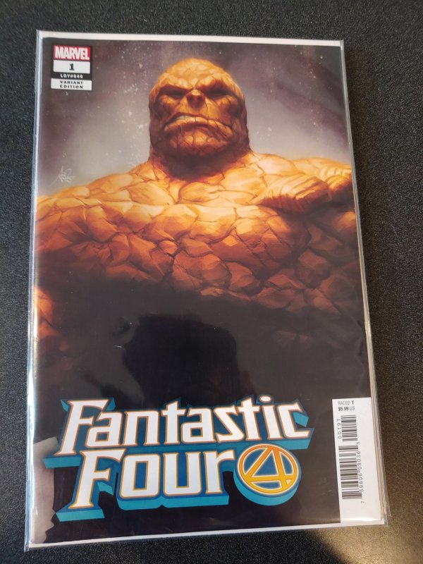 Fantastic Four #1 NM ARTGERM The Thing Variant Marvel 2018