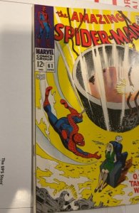 The Amazing Spider-Man #61 (1968) 1st Gwen Stacy cover - see description