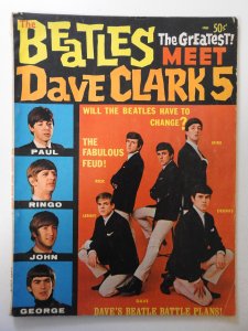 The Beatles Meet Dave Clark 5 VG Condition 1 in spine split