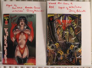Lot of 10 Mini-Comics / Ashcan Comics - Includes 2 Signed issues!