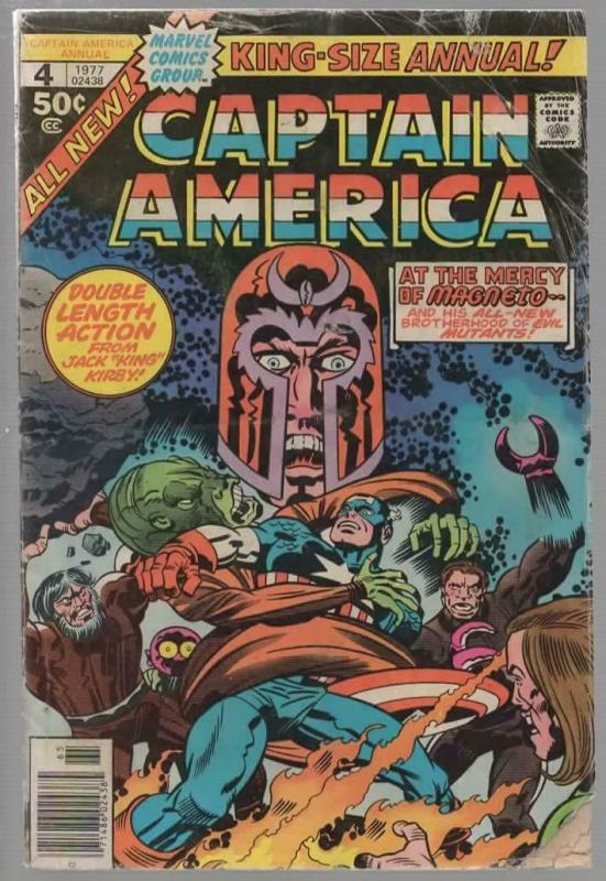 CAPTAIN AMERICA ANN  4 FAIR 1977