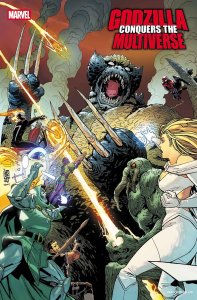 Godzilla Conquers the Multiverse #1 Giuseppe Camuncoli Variant Cover PRESALE