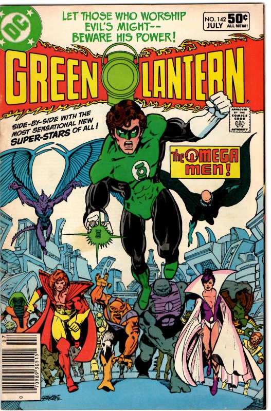 Green Lantern #142 (1960 v2)  Marv Wolfman George Pérez Omega Men NM-