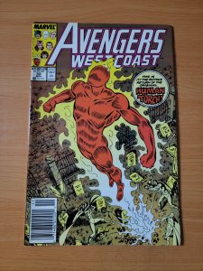 West Coast Avengers #50 ~ DOLLAR BIN ~ 1989 Marvel Comics 